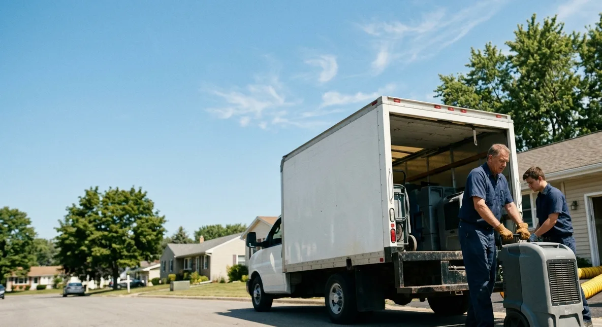 Water Damage Cleanup in Johnston, IA near me